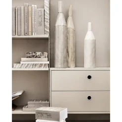 New Lådhurts 78x30x42 beige String Skåp & Fällbord