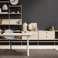 Discount Lådhurts 78x30x42 målad String Skåp & Fällbord