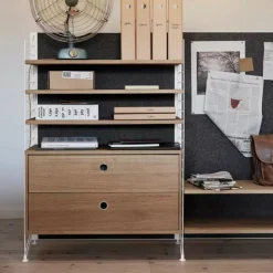 Discount Lådhurts 78x30x42 målad String Skåp & Fällbord