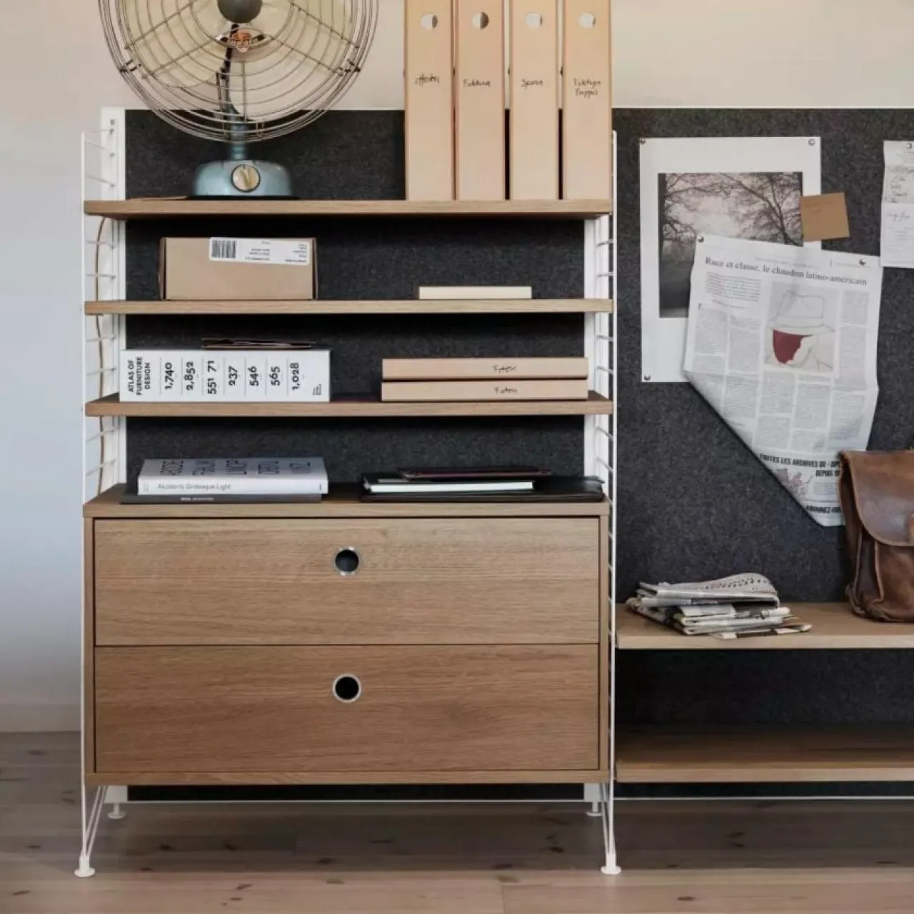 Discount Lådhurts 78x30x42 målad String Skåp & Fällbord