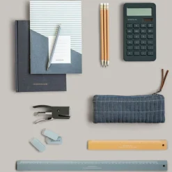 New Linjal 40 cm ljusgrå Skrivbordstillbehör