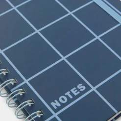 Online Linjerad anteckningsbok KIT Check A5 Blå/ljusblå Skrivbordstillbehör