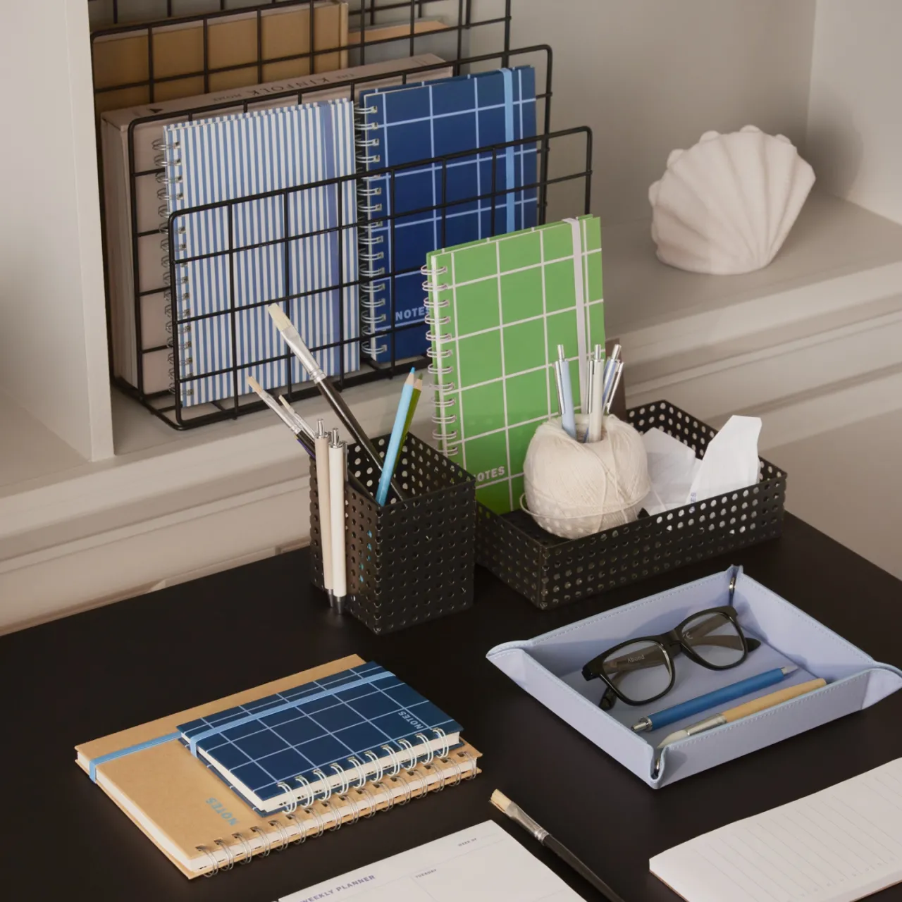 Online Linjerad anteckningsbok KIT A4 Brun Skrivbordstillbehör