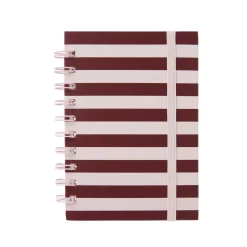 Best Linjerad anteckningsbok KIT Stripe A6 Skrivbordstillbehör