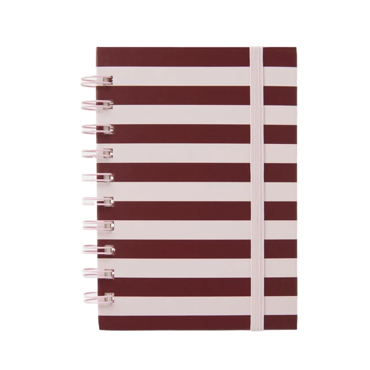 Online Linjerad anteckningsbok KIT Stripe A6 Rosa/burgundy Skrivbordstillbehör