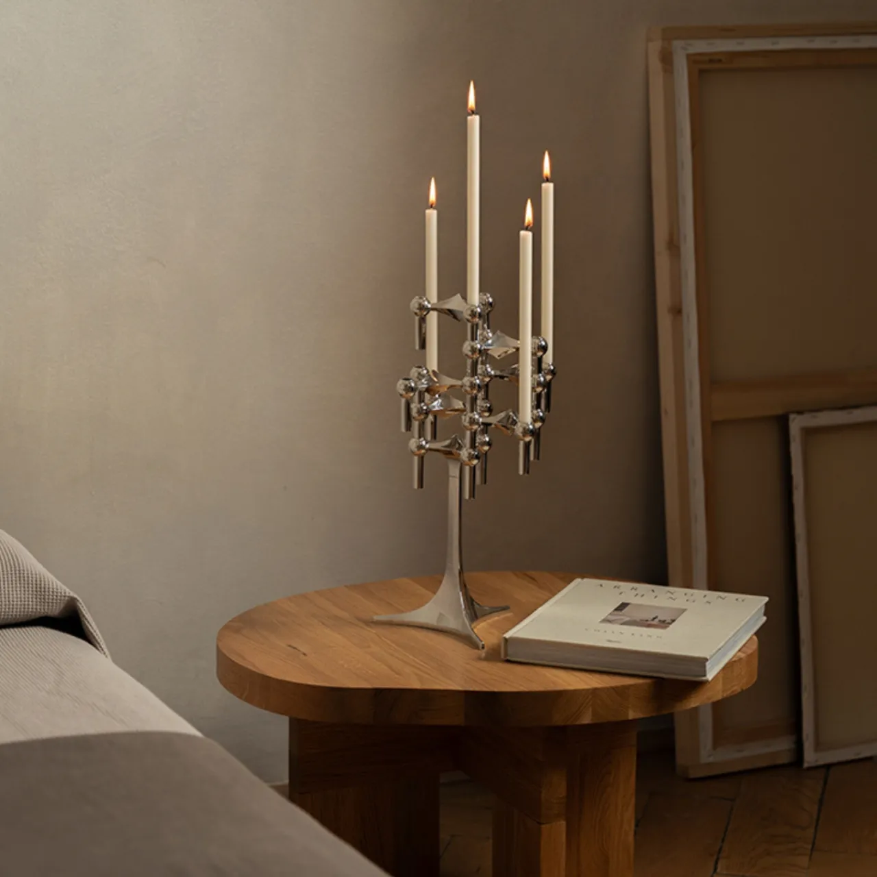 Hot Ljus H23 8 pack Cream Kronljus|Adventsljus