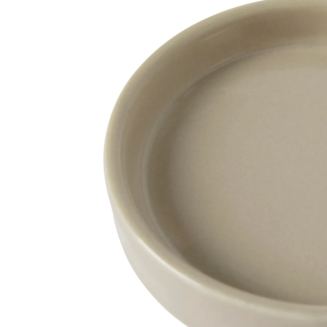 Online Ljusfat Vega rund Beige Ljusstakar & Lyktor