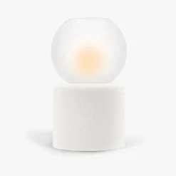 Discount Ljuslykta Globe Vit Ljusstakar & Lyktor