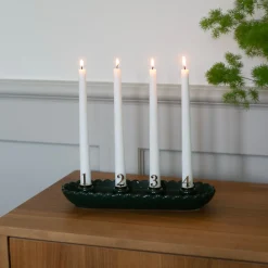 Ljusmanchett 1-4 guld Ljusstakar & Lyktor|Adventsljus