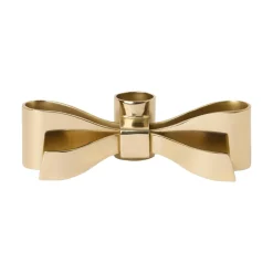 Sale Ljusstake Bow låg Guld Ljusstakar & Lyktor|Novent