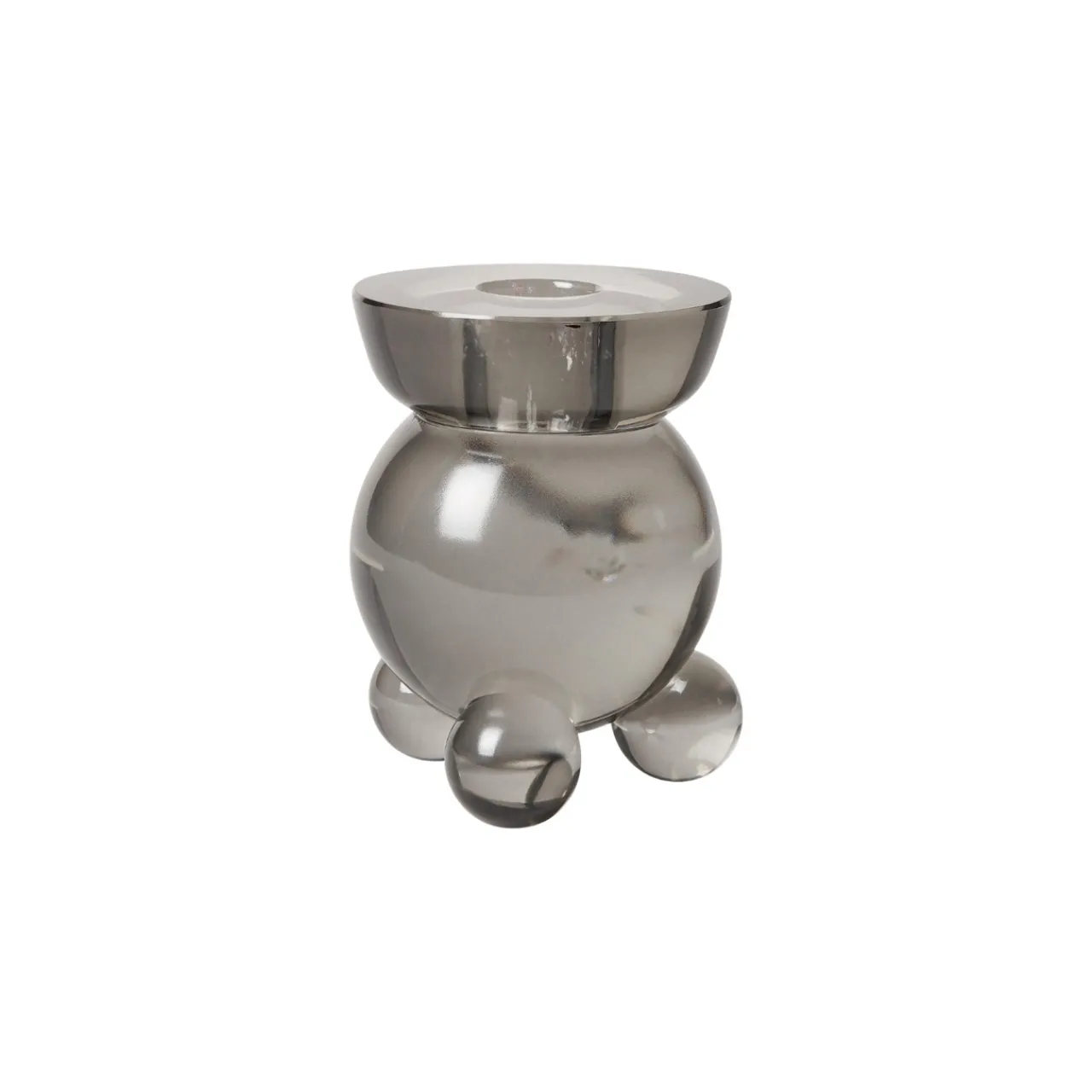 Outlet Ljusstake DT Kulan S Grå Ljusstakar & Lyktor|Till Julklappsspelet