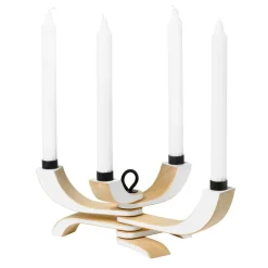 Discount Ljusstake Nordic Light 4 vit Ljusstakar & Lyktor