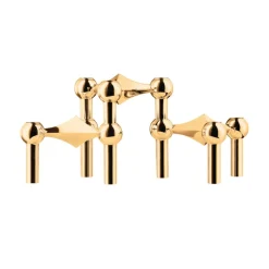 New Ljusstake 3 pack Mässing Ljusstakar & Lyktor