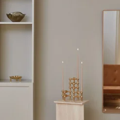 Ljusstake Singel Mässing Ljusstakar & Lyktor|Julklappstips