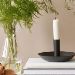 Outlet Ljusstake The Water Lily 15 cm Svart Ljusstakar & Lyktor