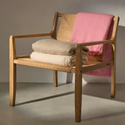 New Loungefåtölj m flätad sits Alma Ek Sommarfavoriter|Novent