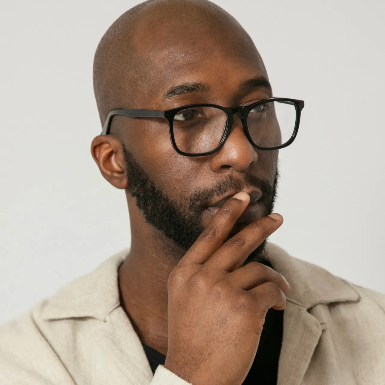 Outlet Läsglasögon Fyrkantig Svart +1,5 Sommarfavoriter|Läsglasögon