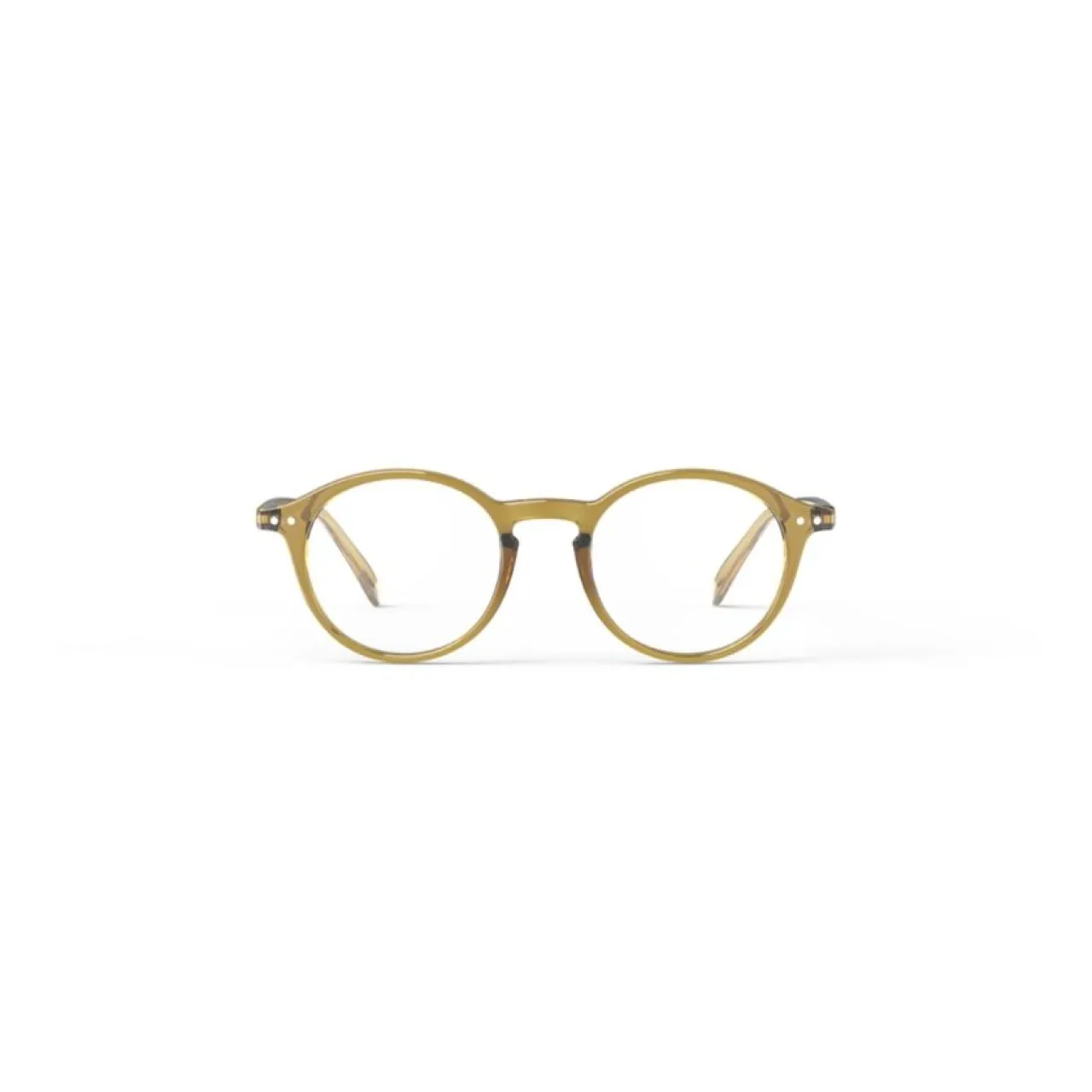 New Läsglasögon #D Golden Green +1,5 Läsglasögon