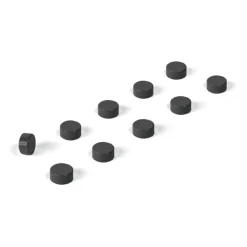 Outlet Magneter Steely mini 10-p Svart Skrivbordstillbehör