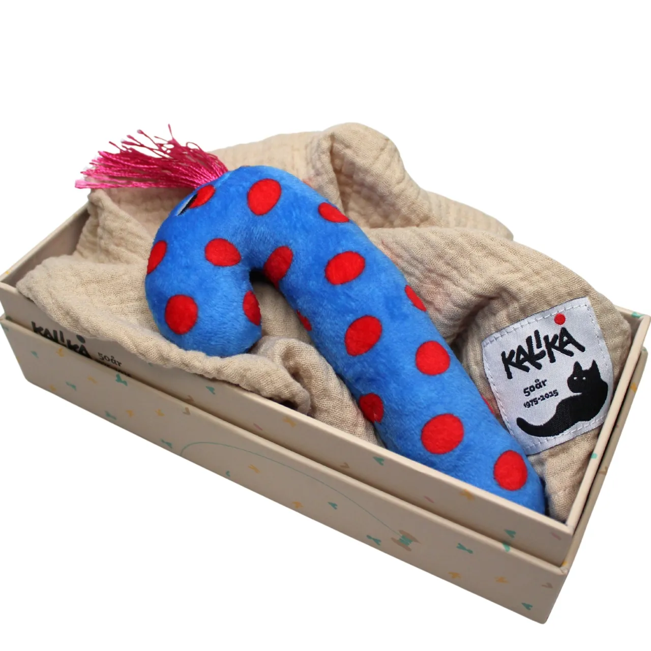 Sale Maskskallra och Snutte Blå med röda prickar Barn Leksaker