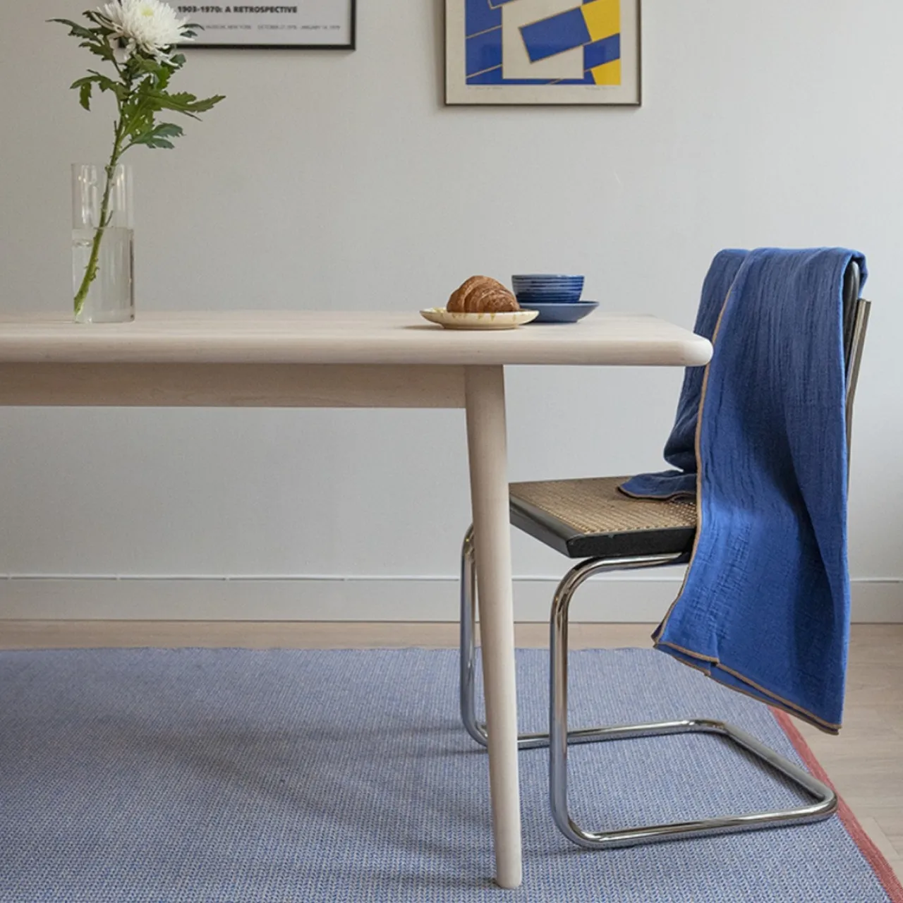 Sale Matta Benny 70x130 Blå Mattor