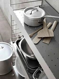 Hot Metallhyllplan Låg 58x30 String Hyllplan|Hyllsystem