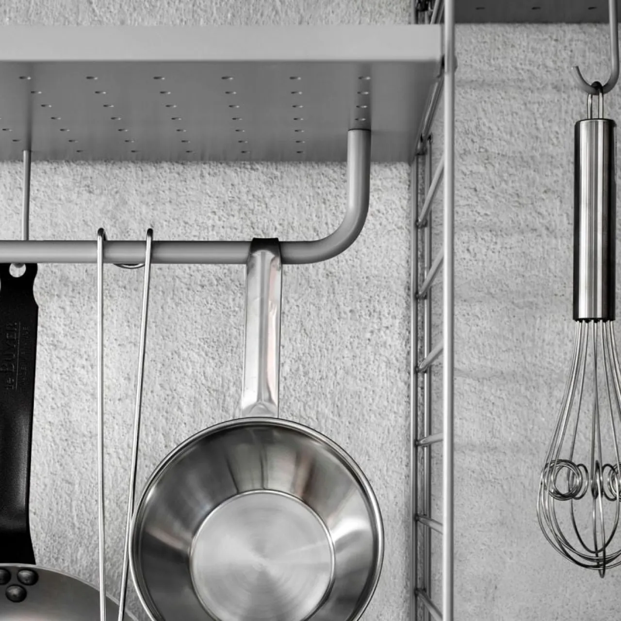 Hot Metallhyllplan Låg 58x30 String Hyllplan|Hyllsystem