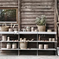 Sale Metallhyllplan Låg 58x30 galvaniserad String Hyllplan