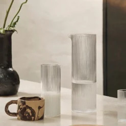 Clearance Mjölkkaraff Ripple Klar Köksinredning|Vattenkaraffer & Kannor