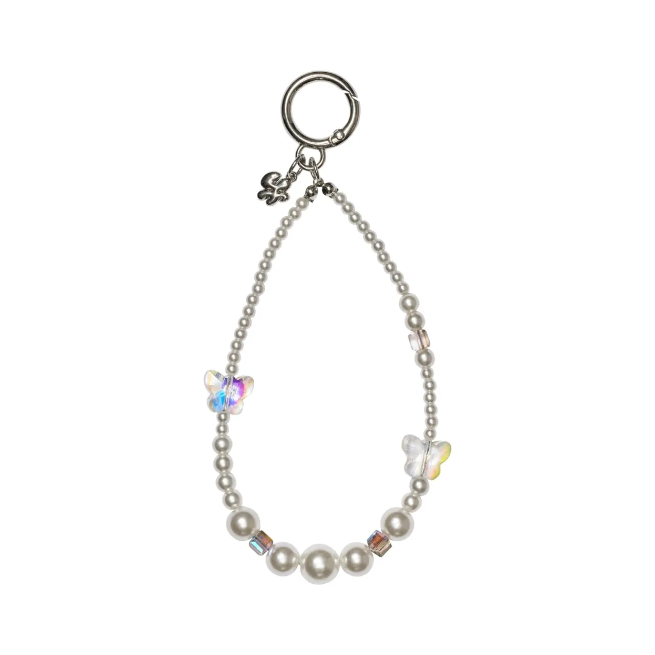 Outlet Mobile bracelet white butterfly Drm-Lnd Mobilband