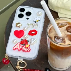 Discount Mobilskal iPhone14 PRO Vit Drm-Lnd Mobilskal