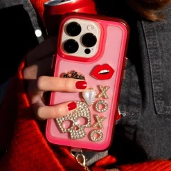 Clearance Mobilskal iPhone11 PRO/X Rosa Drm-Lnd Mobilskal