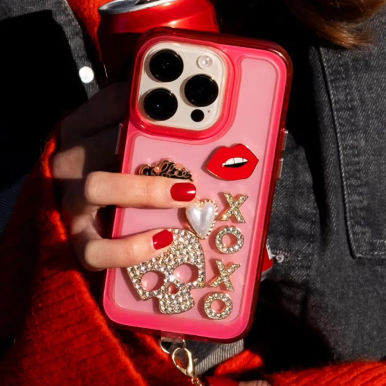 Clearance Mobilskal iPhone11 PRO/X Rosa Drm-Lnd Mobilskal