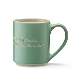 Discount Mugg Astrid Fräknar Ljusgrön Tekoppar|Kaffekoppar