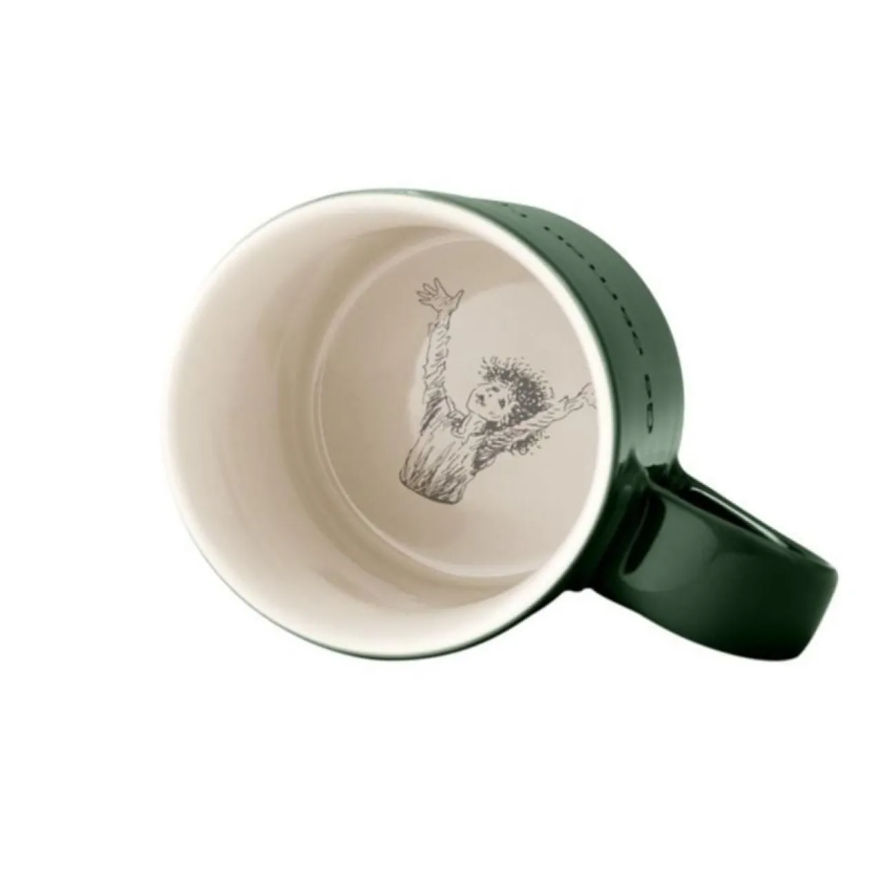 Outlet Mugg Astrid Håll för öronen grön Tekoppar|Kaffekoppar