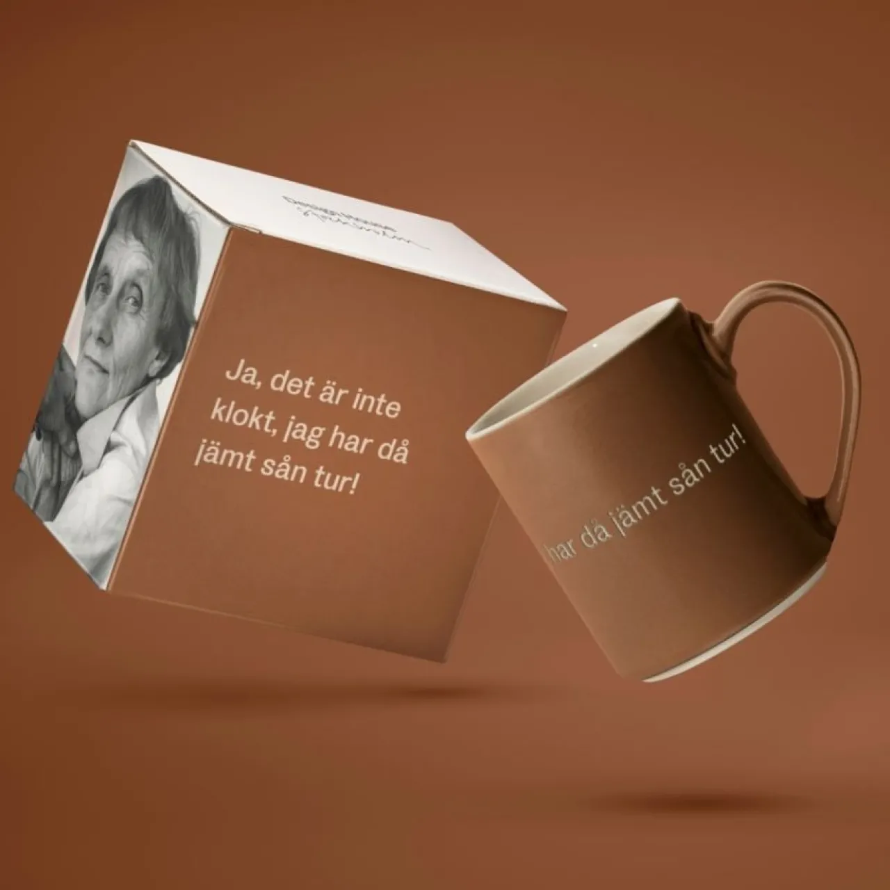 Hot Mugg Astrid Ja, det är inte klokt.. Tekoppar|Kaffekoppar