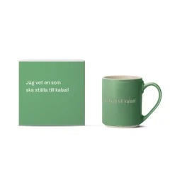 Sale Mugg Astrid Jag vet en som ska ställa till..  Grön Köksinredning|Tekoppar