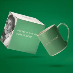 Sale Mugg Astrid Jag vet en som ska ställa till.. Grön Köksinredning|Tekoppar
