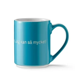 Outlet Mugg Astrid Konstig turkos Tekoppar|Kaffekoppar