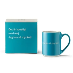 Outlet Mugg Astrid Konstig turkos Tekoppar|Kaffekoppar