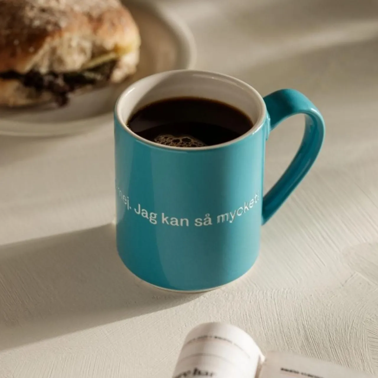 Outlet Mugg Astrid Konstig turkos Tekoppar|Kaffekoppar