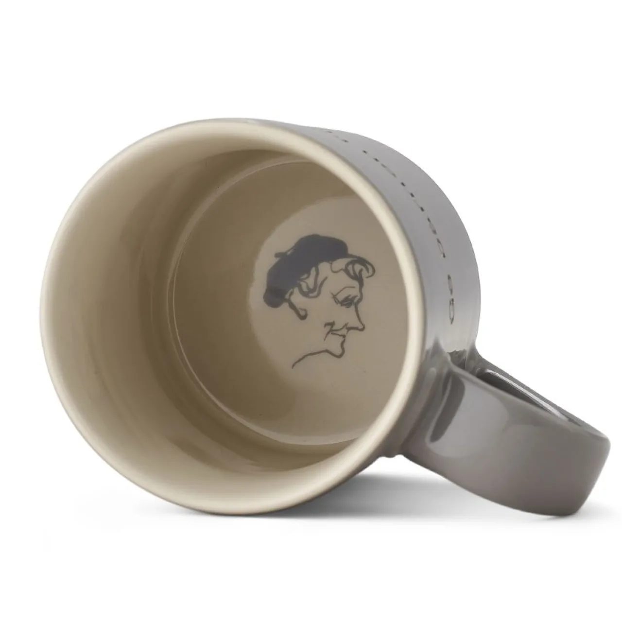 New Mugg Astrid Kärlek grå Tekoppar|Kaffekoppar