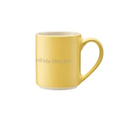 Hot Mugg Astrid Krumelur gul Tekoppar|Kaffekoppar