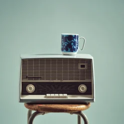 Sale Mugg Birds 1967 Nr.4 Blå/blå Tekoppar|Kaffekoppar