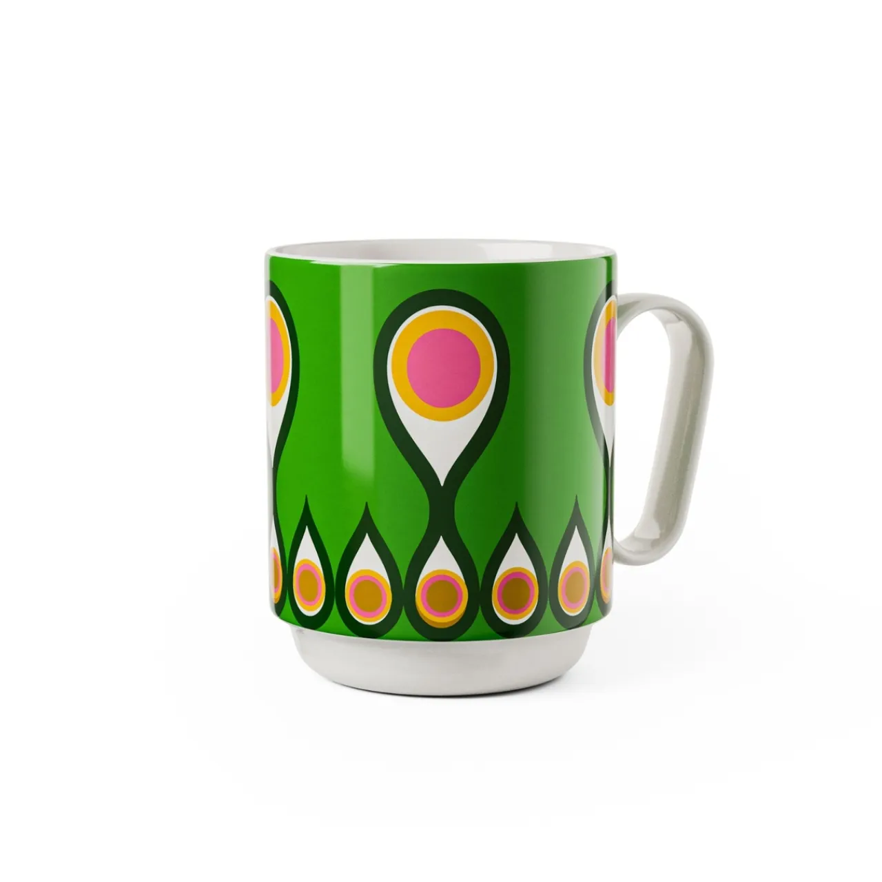 Sale Mugg Birds 1967 Nr.2 Grön Tekoppar|Kaffekoppar