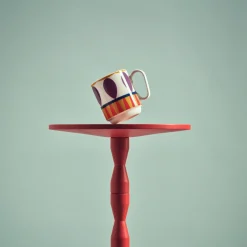 Discount Mugg Birds 1967 Nr.1 Rosa/Gul Tekoppar|Kaffekoppar