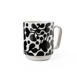 Best Mugg Birds 1967 Nr.3 Svart/vit Tekoppar|Kaffekoppar