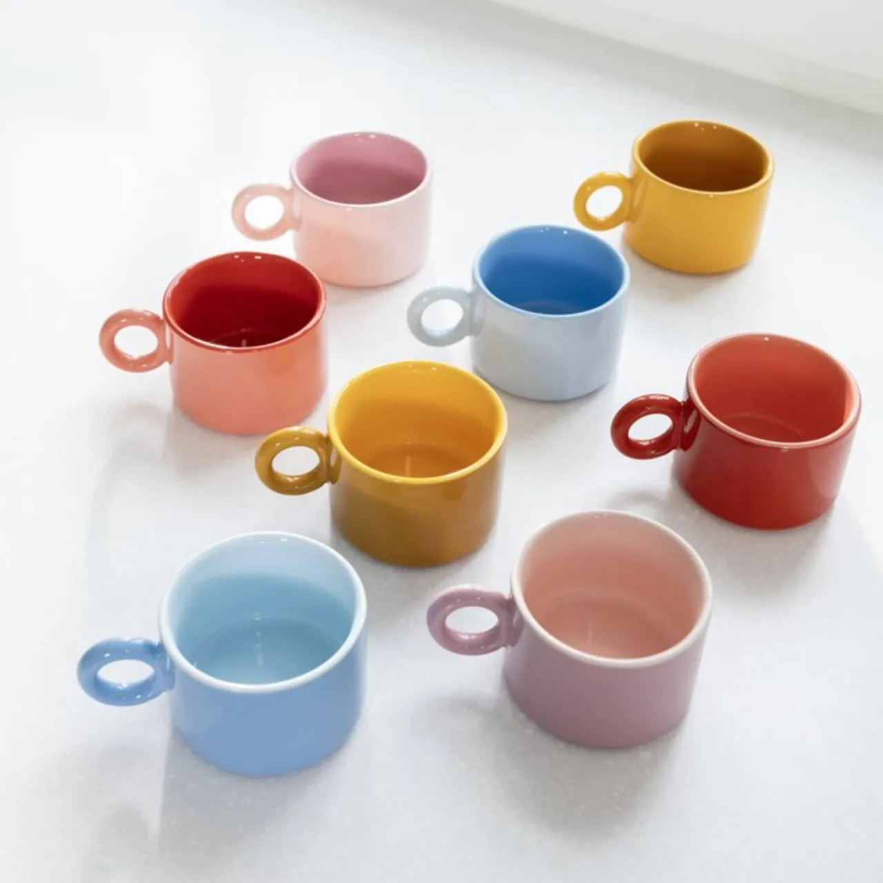 Hot Mugg Chiquito 2-Pack Blå Köksinredning|Tekoppar