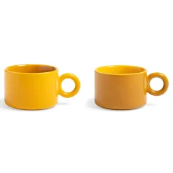Hot Mugg Chiquito 2-Pack Gul Tekoppar|Kaffekoppar