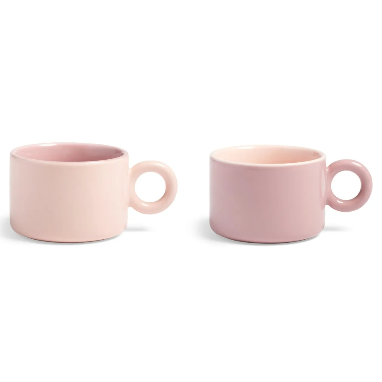 Hot Mugg Chiquito 2-Pack Rosa Tekoppar|Kaffekoppar